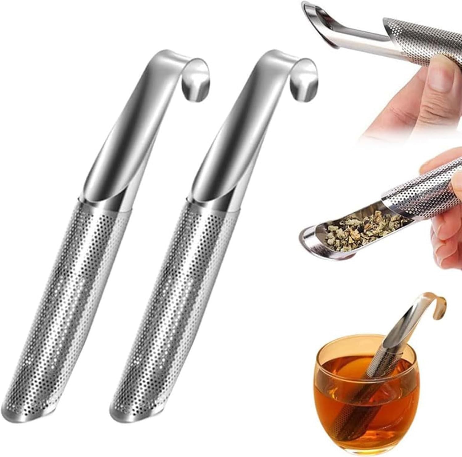 Tea Diffuser Stainless Steel with hanging hook